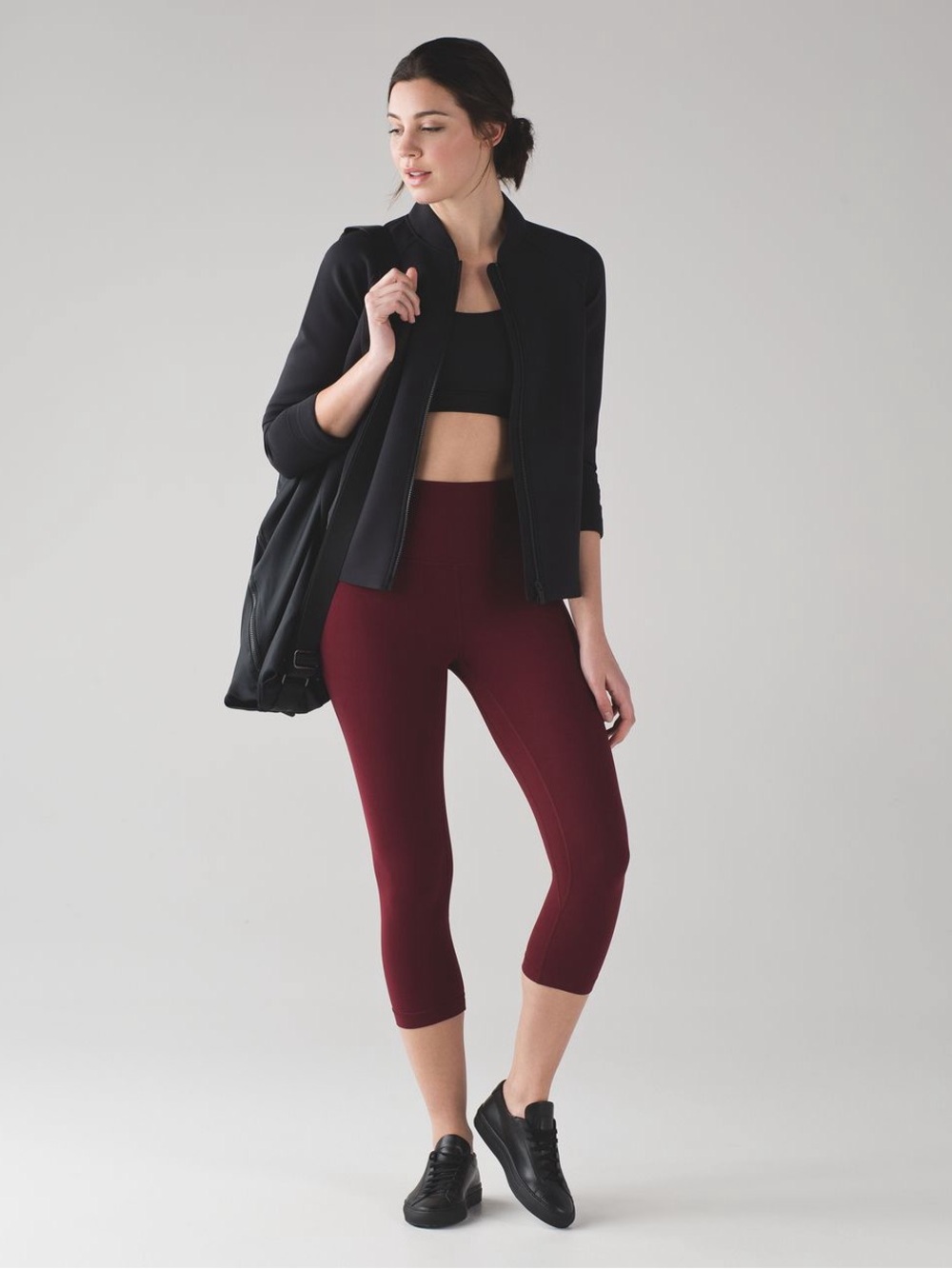 Lululemon Align Crop 19” Deep Rouge